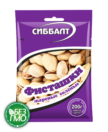 Фисташки жареные соленые 200 г. 